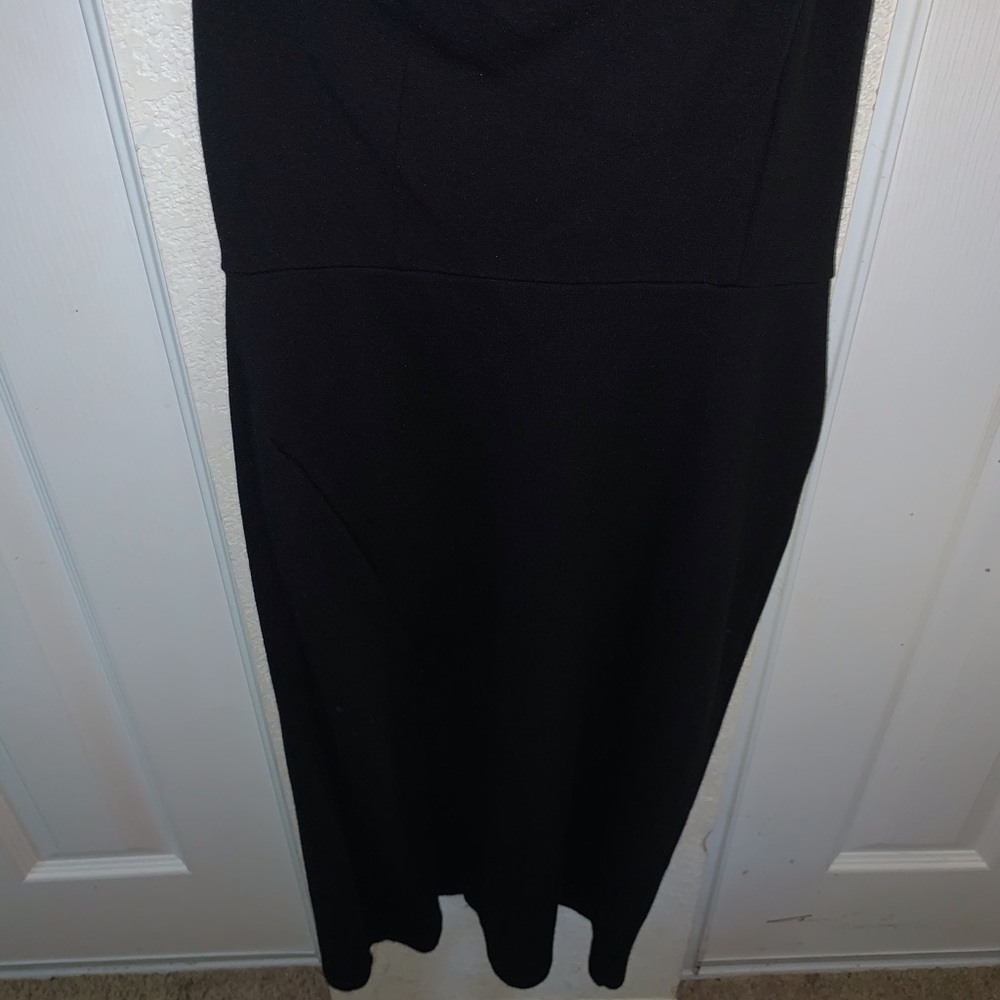 Strapless black forever 21 dress